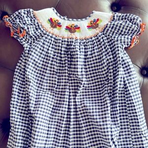 Baby Girls (18M) Dressie Jessie Smocking Thanksgiving Smocked Dress